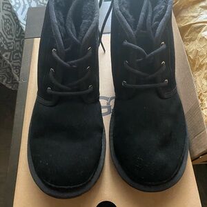 UGG Men's Black Suede Chukka Boots
